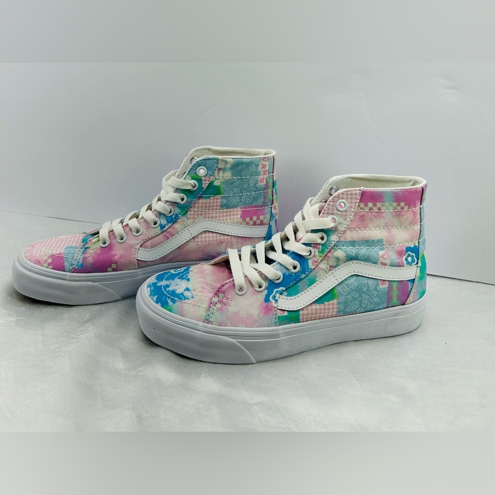 Vans SK8 Sunny Days Women's Colorful VR3 Cush High-Top Sneakers Size 7.5 - Picture 2 of 7